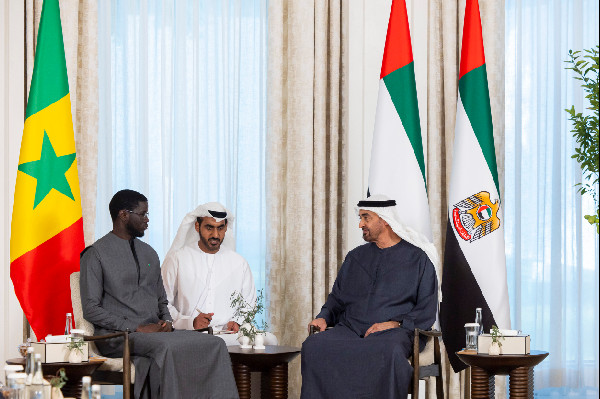 UAE and Senegal Discuss Cooperation Relations