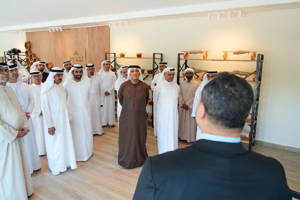 Sheikh Saud bin Saqr Meets Business Leaders