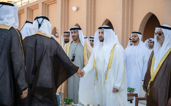 Hamdan bin Zayed Attends Mass Wedding in Al Dhafra