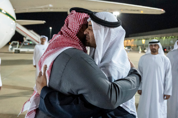 UAE President and Saudi Crown Prince Meet
