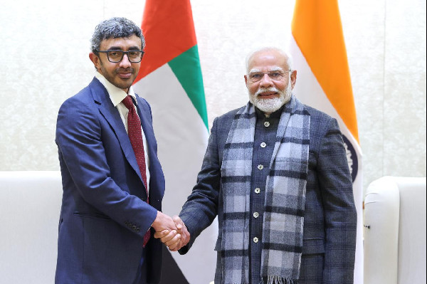 UAE and India Strengthen Diplomatic Ties UAE and India Strengthen Diplomatic Ties