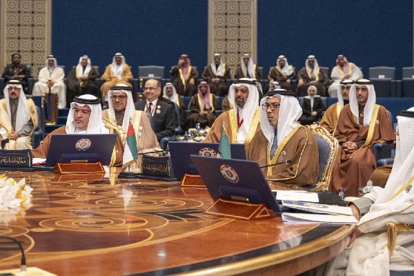 Mansour bin Zayed at 45th GCC Summit