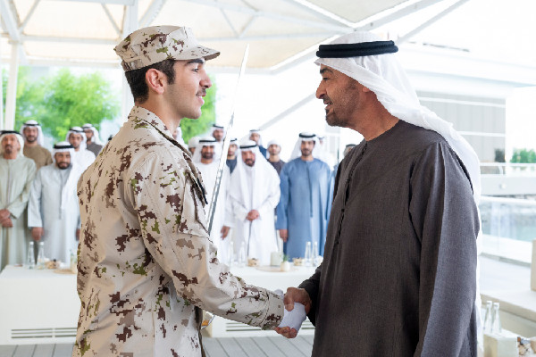 President Congratulates Sheikh Mohammed on Graduation