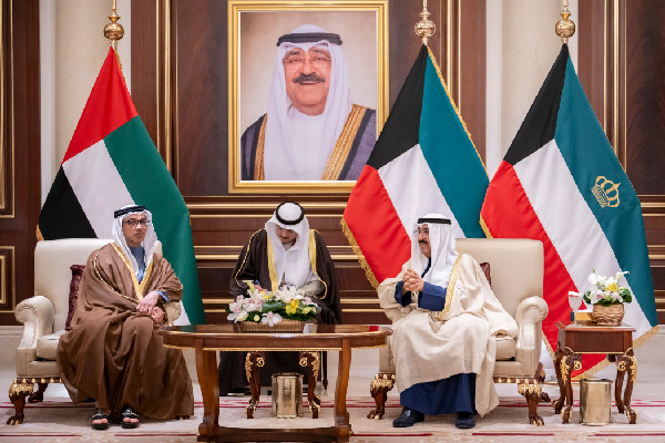 UAE Delegation Led by Mansour bin Zayed at GCC Summit