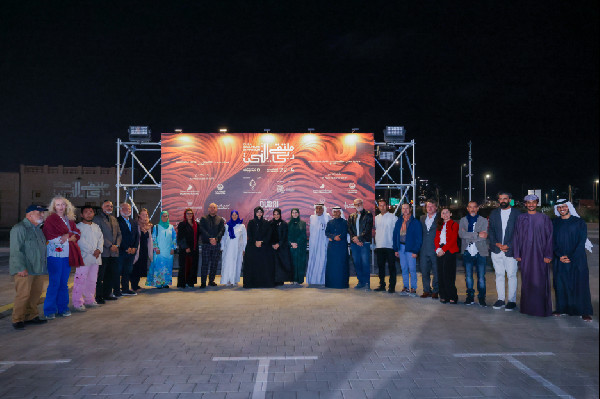 Latifa bint Mohammed at Dubai Sculpture Symposium