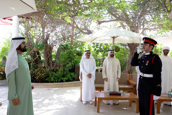 Sheikh Mohammed Graduates from Sandhurst Academy Sheikh Mohammed Graduates from Sandhurst Academy