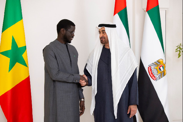 UAE and Senegal Discuss Cooperation Relations