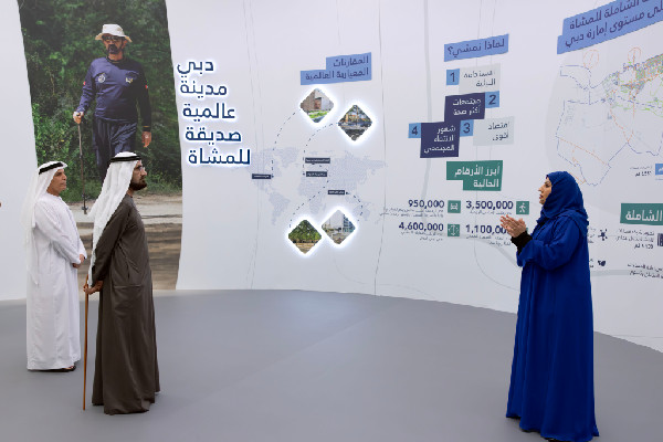 Dubai Walk Plan Approved by Sheikh Mohammed