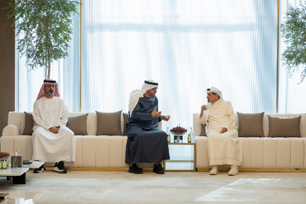 UAE President Visits Ruler of Ajman