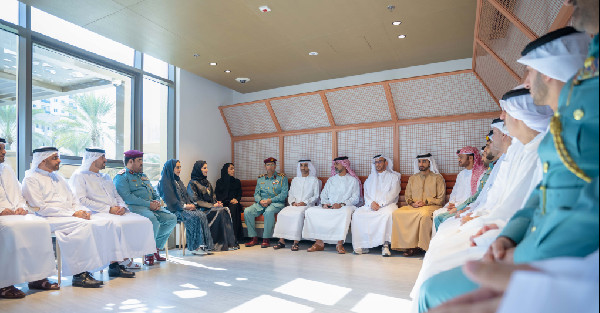Crown Prince of Ajman Praises Government Team