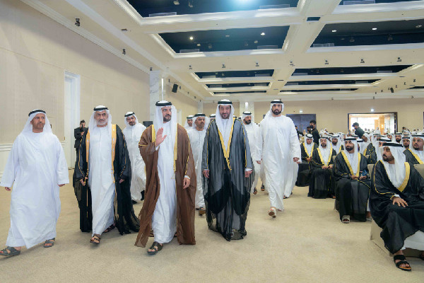 Sharjah's Deputy Ruler at Mass Wedding Event