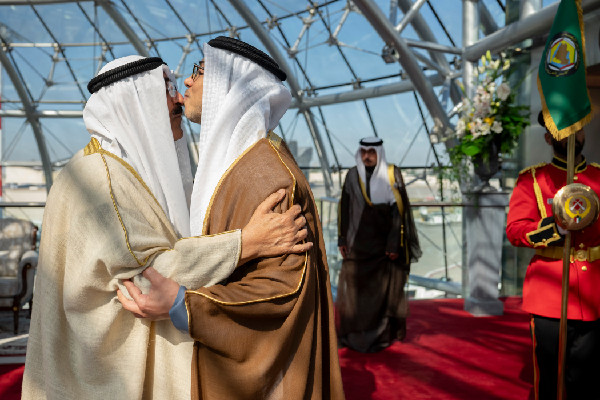 UAE Delegation Led by Mansour bin Zayed at GCC Summit