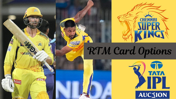 CSK's Potential RTM Targets for IPL 2025