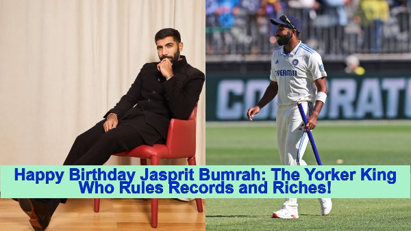 Jasprit Bumrah's 31st Birthday and Career Overview Jasprit Bumrah's 31st Birthday and Career Overview
