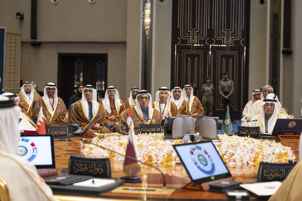 Mansour bin Zayed at 45th GCC Summit