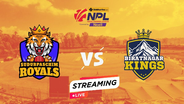 Sudurpaschim Royals vs Biratnagar Kings Live Streaming Sudurpaschim Royals vs Biratnagar Kings Live Streaming