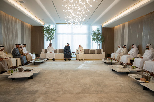 UAE President Visits Ruler of Ajman