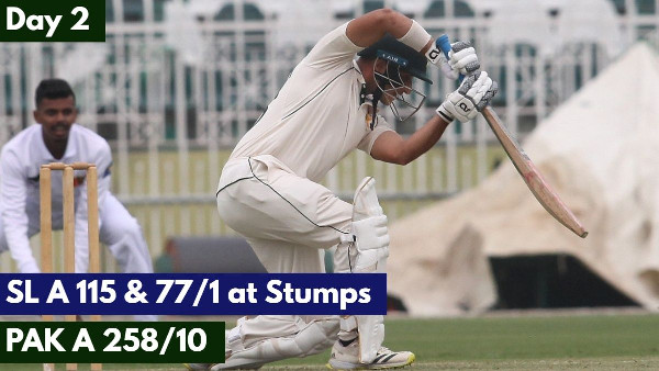 Pakistan A Leads After Day 2 Against Sri Lanka A
