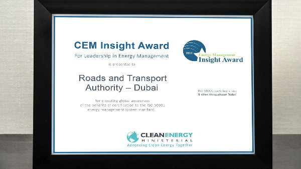 RTA Wins Energy Management Insight Award