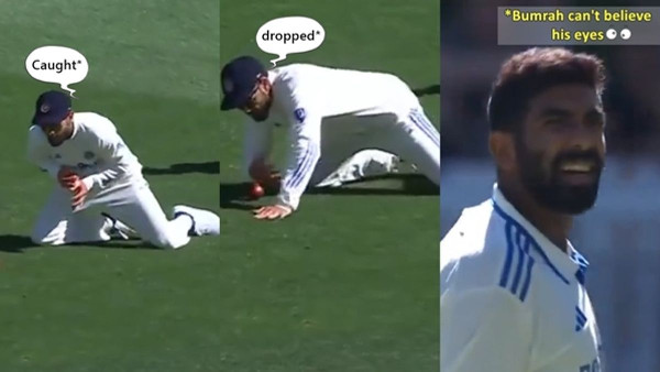 Kohli Drops Catch in Test Match Against Australia Kohli Drops Catch in Test Match Against Australia