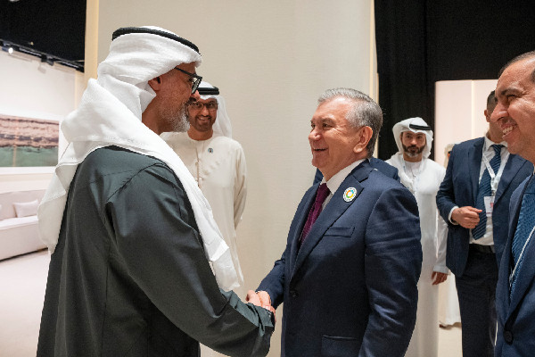 Khaled bin Mohamed at ADSW Summit 2025