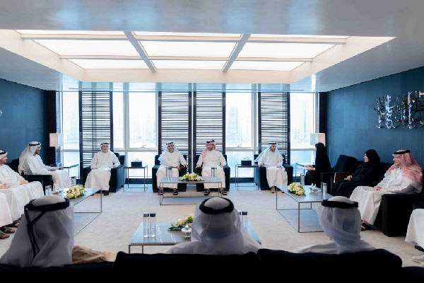 Sultan bin Ahmed Al Qasimi Meets Justice Minister