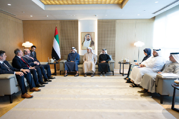 Khaled bin Mohamed Meets Brazil's Energy Minister