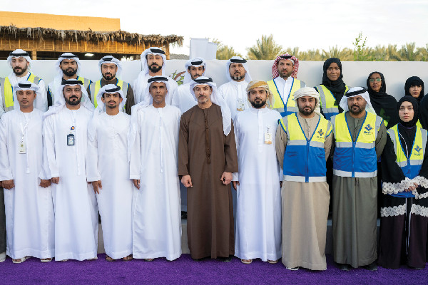 Hazza bin Zayed at Al Ain Dates Festival