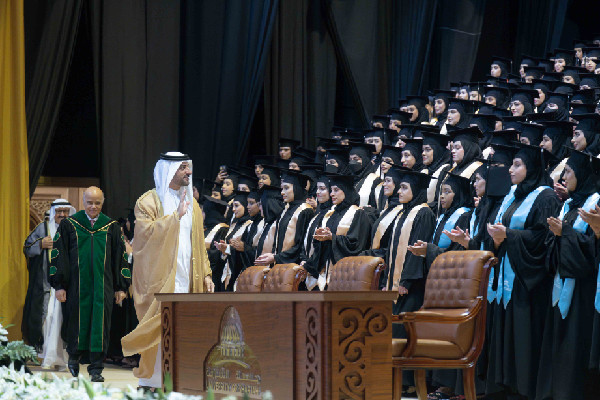 Sultan bin Ahmed Attends UOS Graduation Ceremony