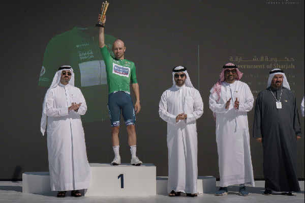 Honouring Winners of Sharjah Cycling Tour