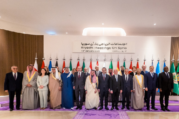 Abdullah bin Zayed at Riyadh Meetings on Syria