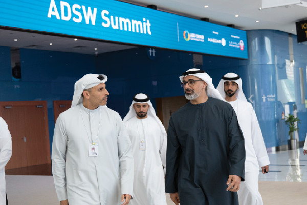 Khaled bin Mohamed at ADSW Summit 2025