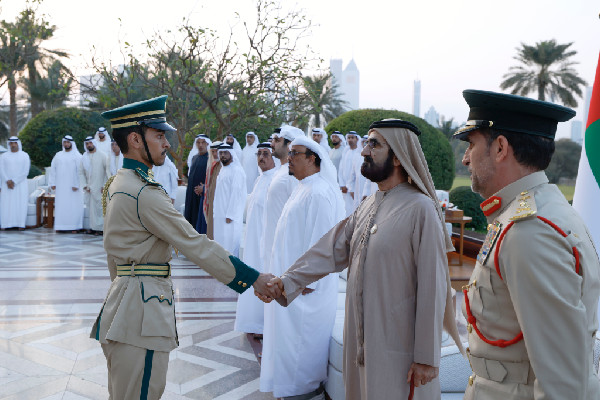 Mohammed bin Rashid Meets Dubai Police Graduates