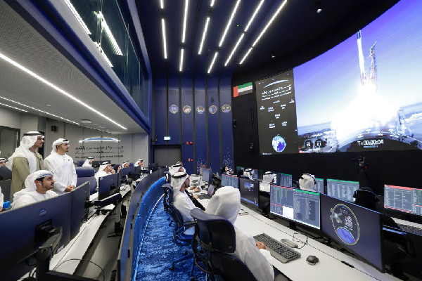 Launch of Mohammed bin Zayed Sat Satellite