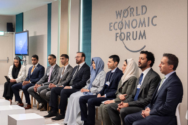 UAE Meets Klaus Schwab at WEF 2025