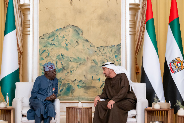 UAE President Meets Nigerian and Italian Leaders