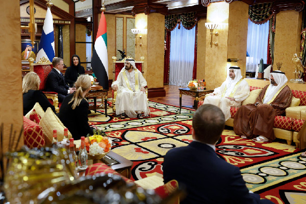 UAE and Finland Discuss Strategic Cooperation