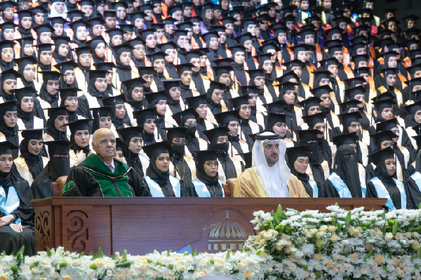 Sultan bin Ahmed Attends UOS Graduation Ceremony