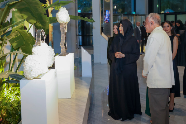 Latifa bint Mohammed Opens Art Exhibition in Dubai