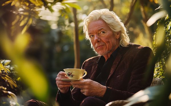 Richard Branson  Fueled by Tea