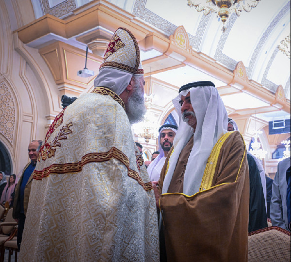 Nahyan bin Mubarak Celebrates Christmas in Abu Dhabi