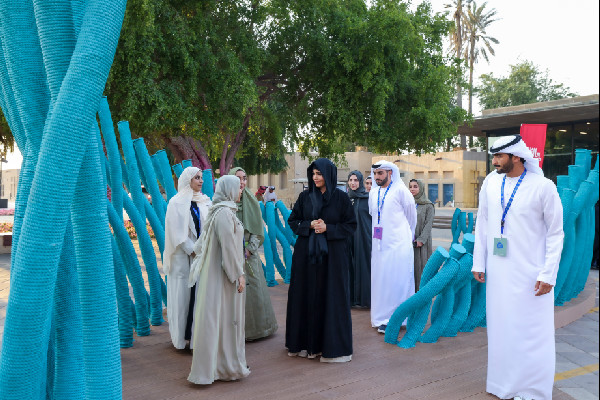 Sheikha Latifa Opens Sikka Art Festival 2023