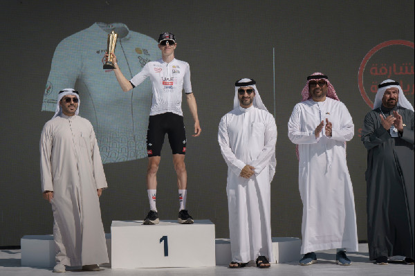 Honouring Winners of Sharjah Cycling Tour