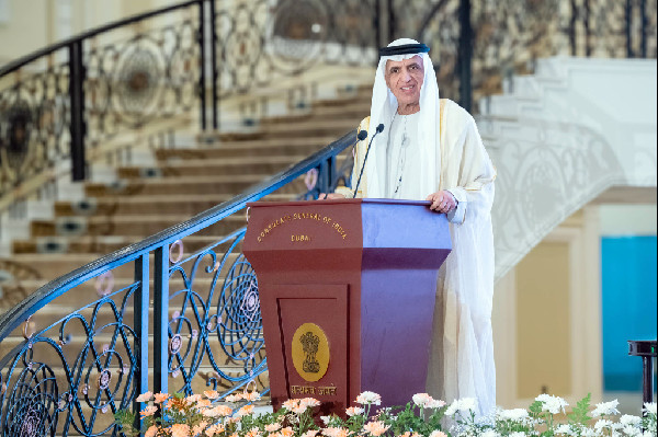 Sheikh Saud Bin Saqr Attends UAE-India Business Meet