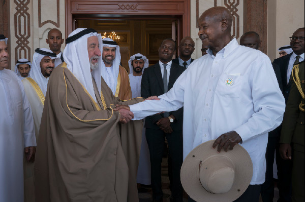 Sharjah Ruler Hosts Uganda's President Museveni