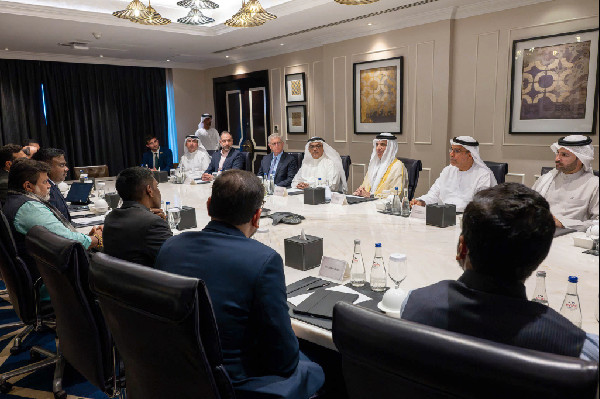 Sheikh Saud Bin Saqr Attends UAE-India Business Meet