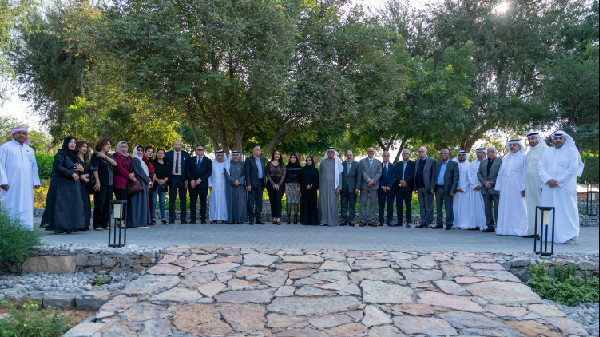 Sheikh Saud bin Saqr Welcomes Media Leaders