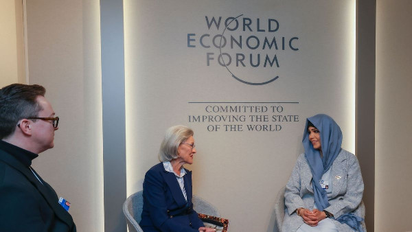 Latifa bint Mohammed Discusses Innovation with Hilda Schwab Latifa bint Mohammed Discusses Innovation with Hilda Schwab