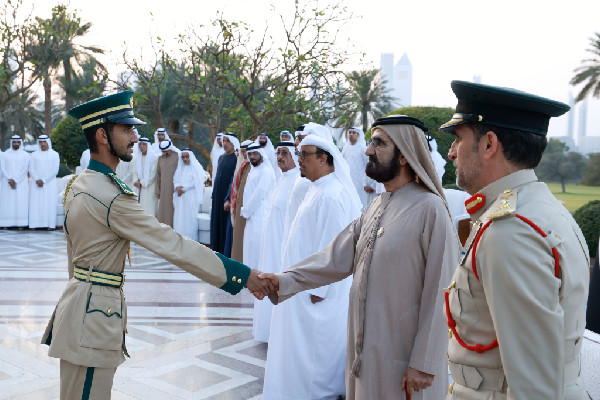 Sheikh Mohammed Meets Dubai Police Graduates