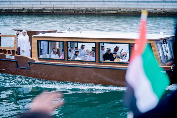 Sharjah Ruler Opens Al Layyah Canal Project